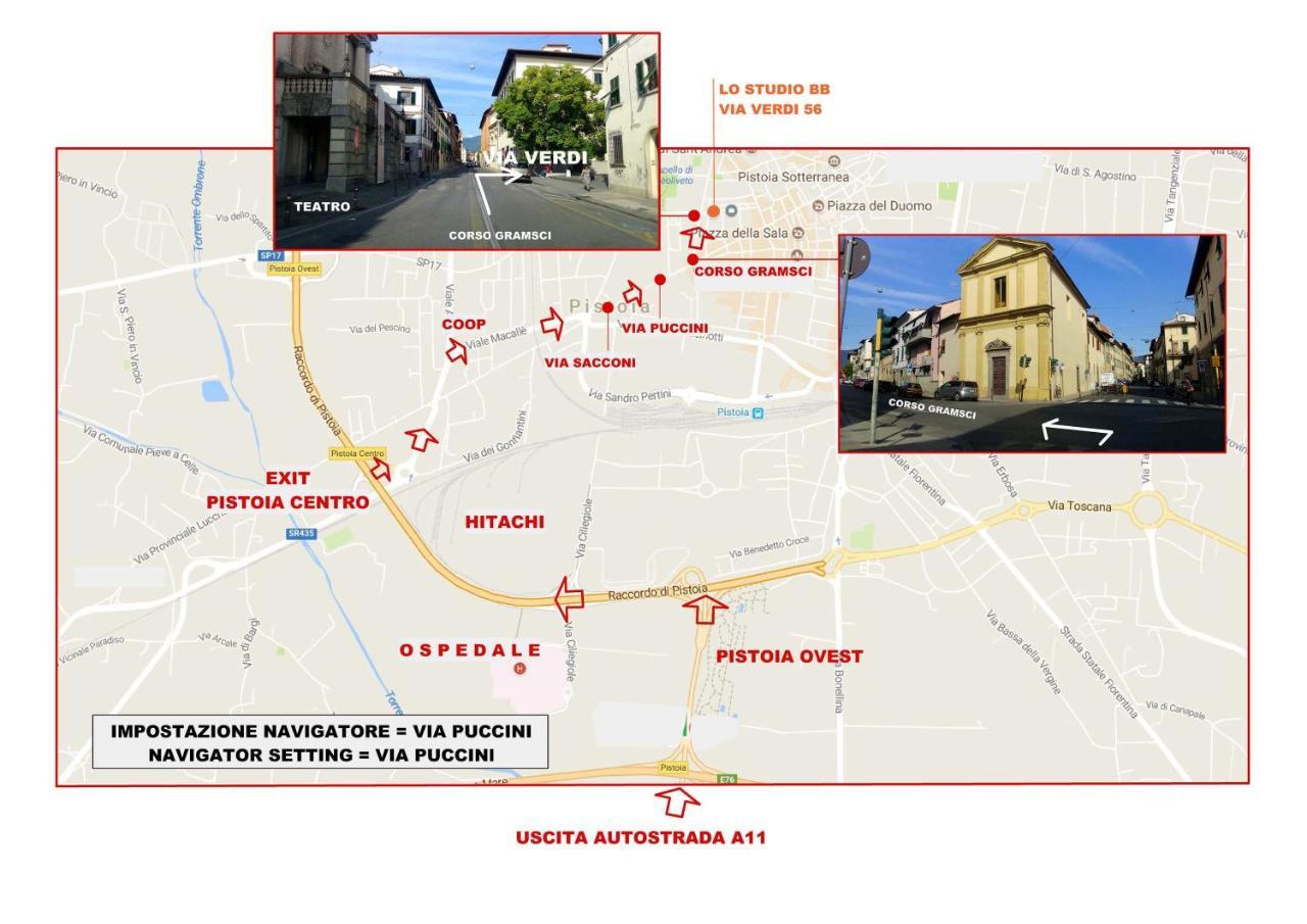 Lo Studio B&B Pistoia Exterior photo